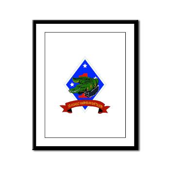 3AAB - M01 - 02 - 3rd Assault Amphibian Battalion - Framed Panel Print