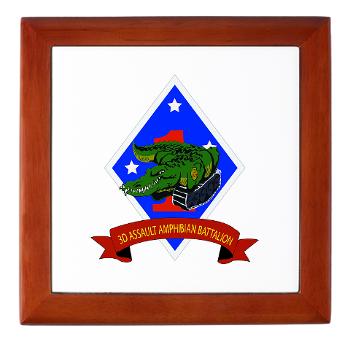 3AAB - M01 - 03 - 3rd Assault Amphibian Battalion - Keepsake Box