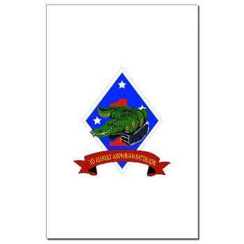 3AAB - M01 - 02 - 3rd Assault Amphibian Battalion - Mini Poster Print