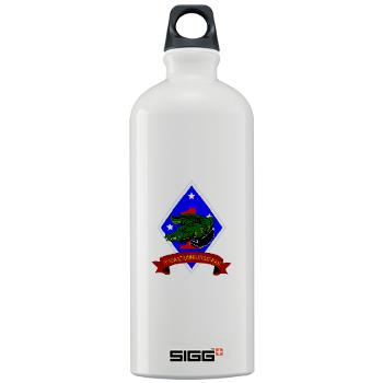 3AAB - M01 - 03 - 3rd Assault Amphibian Battalion - Sigg Water Bottle 1.0L - Click Image to Close