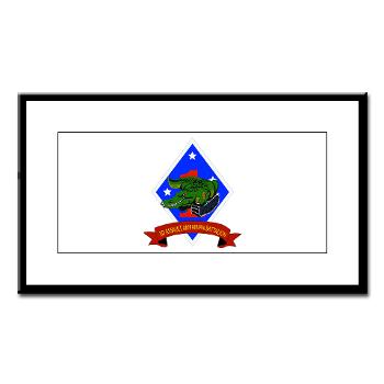 3AAB - M01 - 02 - 3rd Assault Amphibian Battalion - Small Framed Print