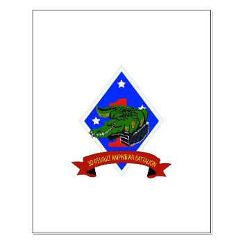 3AAB - M01 - 02 - 3rd Assault Amphibian Battalion - Small Poster