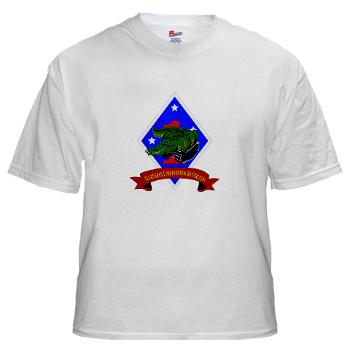 3AAB - A01 - 04 - 3rd Assault Amphibian Battalion - White t-Shirt