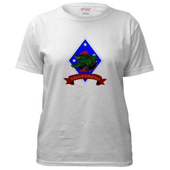 3AAB - A01 - 04 - 3rd Assault Amphibian Battalion - Women's T-Shirt - Click Image to Close
