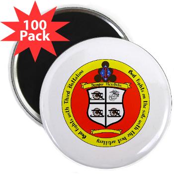 3B11M - M01 - 01 - 3rd Battalion 11th Marines 2.25" Magnet (100 pack) - Click Image to Close
