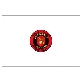3B2M - M01 - 02 - 3rd Battalion - 2nd Marines - Large Poster - Click Image to Close
