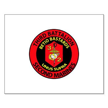 3B2M - M01 - 02 - 3rd Battalion - 2nd Marines - Small Poster