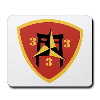 3B3M - M01 - 03 - 3rd Battalion 3rd Marines Mousepad