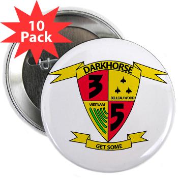 3B5M - M01 - 01 - 3rd Battalion 5th Marines - 2.25" Button (10 pack) - Click Image to Close