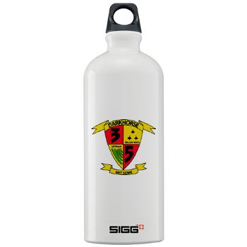 3B5M - M01 - 03 - 3rd Battalion 5th Marines - Sigg Water Bottle 1.0L - Click Image to Close