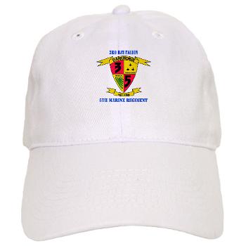 3B5M - A01 - 01 - 3rd Battalion 5th Marines with Text - Cap