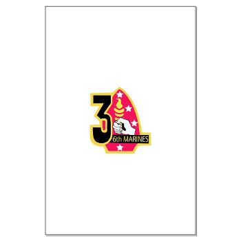 3B6M - M01 - 02 - 3rd Battalion - 6th Marines Large Poster - Click Image to Close