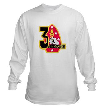 3B6M - A01 - 03 - 3rd Battalion - 6th Marines Long Sleeve T-Shirt - Click Image to Close
