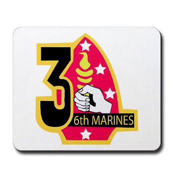 3B6M - M01 - 03 - 3rd Battalion - 6th Marines Mousepad - Click Image to Close