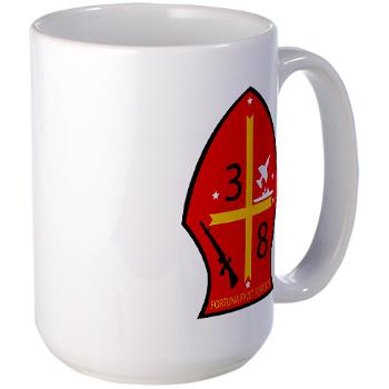 3B8M - M01 - 03 - 3rd Battalion - 8th Marines Large Mug - Click Image to Close