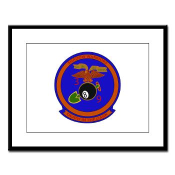 3B9M - M01 - 02 - 3rd Battalion - 9th Marines - Large Framed Print - Click Image to Close