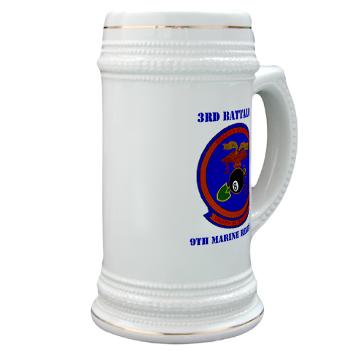 3B9M - M01 - 03 - 3rd Battalion - 9th Marines with Text - Stein