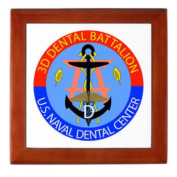 3DB - M01 - 03 - DUI - 3rd Dental Battalion - Keepsake Box