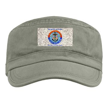 3DB - A01 - 01 - DUI - 3rd Dental Battalion with Text - Military Cap - Click Image to Close