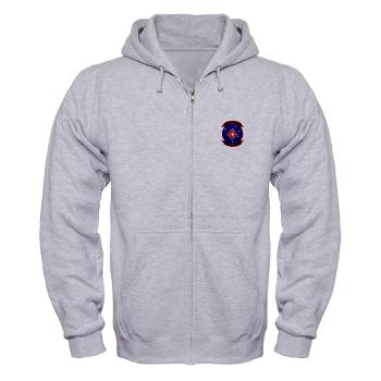 3LAADBn - A01 - 03 - 3rd Low Altitude Air Defense Bn - Zip Hoodie - Click Image to Close