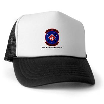 3LAADBn - A01 - 02 - 3rd Low Altitude Air Defense Bn with Text - Trucker Hat