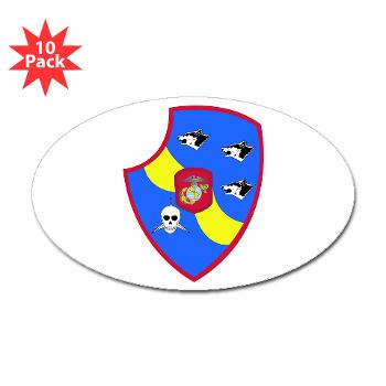 3LARB - M01 - 01 - 3rd Light Armored Reconnaissance Bn Sticker (Oval 10 pk) - Click Image to Close