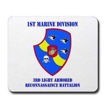3LARB - M01 - 03 - 3rd Light Armored Reconnaissance Bn with Text Mousepad