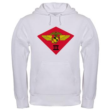 3MAW - A01 - 03 - 3rd Marine Air Wing Hooded Sweatshirt - Click Image to Close