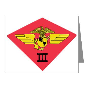 3MAW - M01 - 02 - 3rd Marine Air Wing Note Cards (Pk of 20) - Click Image to Close
