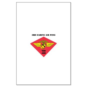 3MAW - M01 - 02 - 3rd Marine Air Wing with Text Large Poster