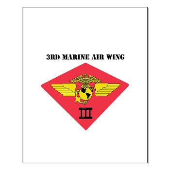 3MAW - M01 - 02 - 3rd Marine Air Wing with Text Small Poster - Click Image to Close