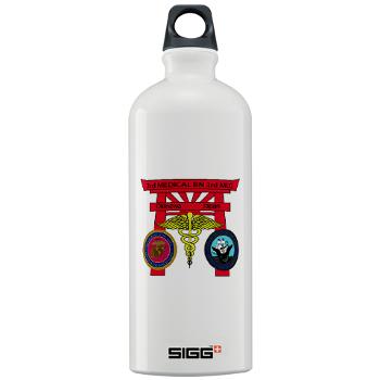 3MB - M01 - 03 - DUI - 3rd Medical Battalion with Text - Sigg Water Battle 1.0L