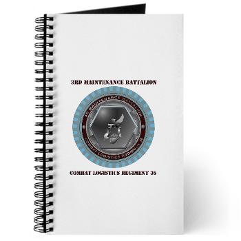 3MB35 - M01 - 02 - 3rd Maintenance Battalion with Text Journal - Click Image to Close