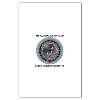 3MB35 - M01 - 02 - 3rd Maintenance Battalion with Text Large Poster