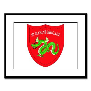 3MEB - M01 - 02 - 3rd Marine Expeditionary Brigade Large Framed Print - Click Image to Close