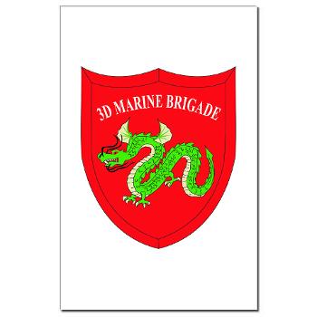3MEB - M01 - 02 - 3rd Marine Expeditionary Brigade Mini Poster Print - Click Image to Close