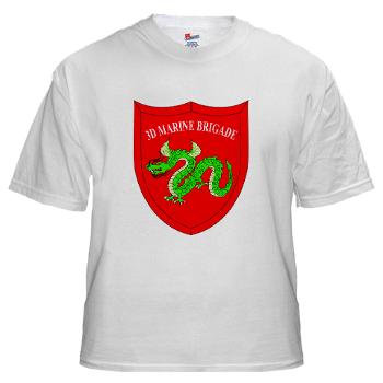 3MEB - A01 - 04 - 3rd Marine Expeditionary Brigade White T-Shirt