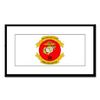 3MEF - M01 - 02 - 3rd Marine Expeditionary Force with Text- Small Framed Print - Click Image to Close