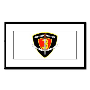 3MR - M01 - 02 - 3rd Marine Regiment Small Framed Print - Click Image to Close