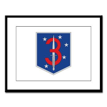 3MSOB - M01 - 02 - 3rd Marine Special Operations Battalion - Large Framed Print