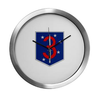 3MSOB - M01 - 03 - 3rd Marine Special Operations Battalion - Modern Wall Clock - Click Image to Close