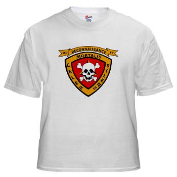 3RB - A01 - 01 - 3rd Reconnaissance Battalion - White T-Shirt