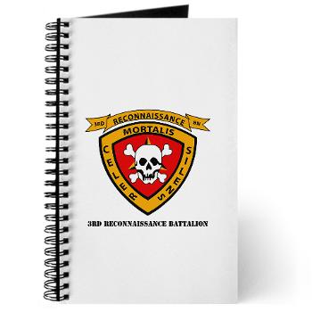 3RB - A01 - 01 - 3rd Reconnaissance Battalion with Text - Journal