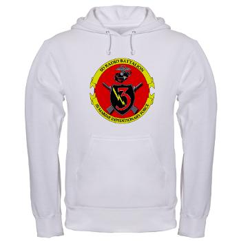 3RBN - A01 - 03 - 3rd Radio Battalion - Hooded Sweatshirt - Click Image to Close