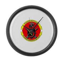 3RBN - M01 - 03 - 3rd Radio Battalion - Large Wall Clock