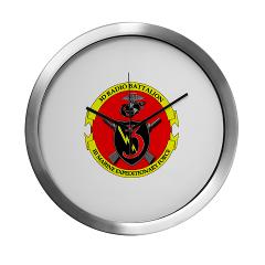 3RBN - M01 - 03 - 3rd Radio Battalion - Modern Wall Clock