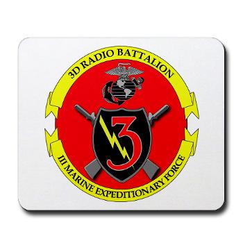 3RBN - M01 - 03 - 3rd Radio Battalion - Mousepad - Click Image to Close