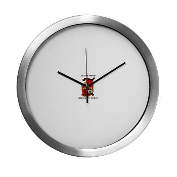 4LARB - M01 - 03 - 4th Light Armored Reconnaissance Bn with Text - Modern Wall Clock - Click Image to Close