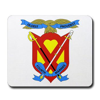 4MR - M01 - 03 - 4th Marine Regiment - Mousepad - Click Image to Close