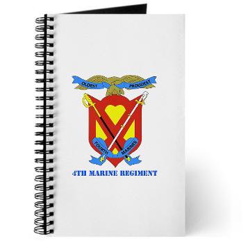 4MR - M01 - 02 - 4th Marine Regiment with Text - Journal